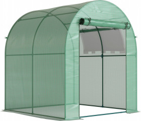 Skleník 180 x 180 x 200 cm | zelený č.1