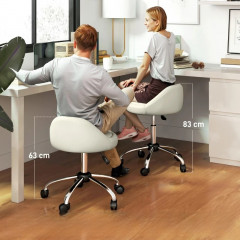 Ergonomická otočná stolička | bílá č.2