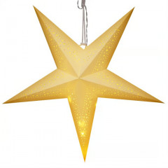 LED papírová hvězda Ø60cm | krémová č.3