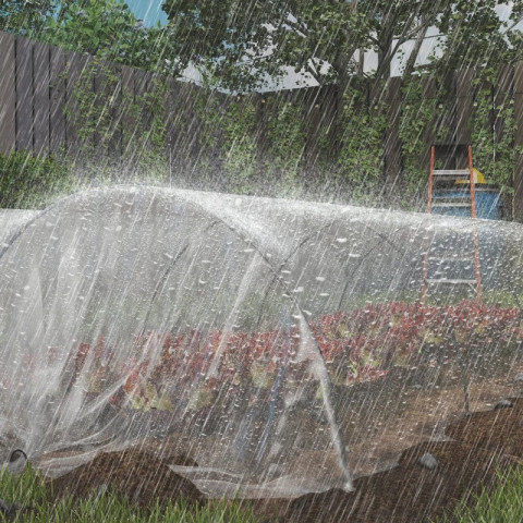 Skleníková fólie 6x10 m | průhledná č.6