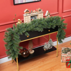 Umělá vánoční girlanda | zelená č.2