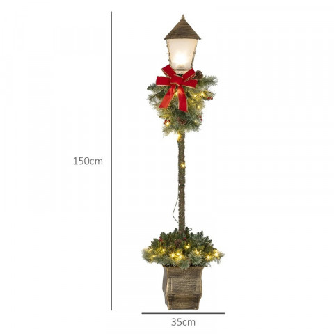 Vánoční lucerna 150 cm | zelená č.4