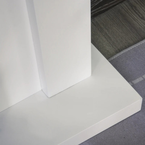 Elektrický krb s ohřevem | bílý č.5