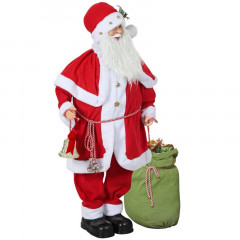 Pohyblivá figurka Santa Clause 140cm | červená č.3