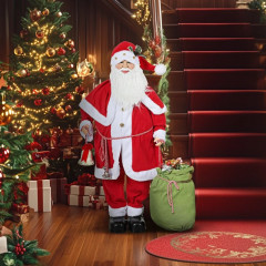 Pohyblivá figurka Santa Clause 140cm | červená č.2