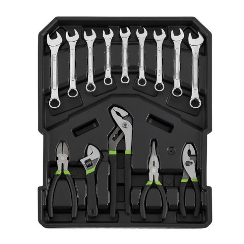 Kufr s nářadím na kolečkách | 1200 dílů č.4