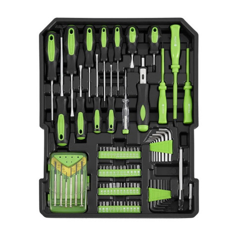 Kufr s nářadím na kolečkách | 1200 dílů č.6