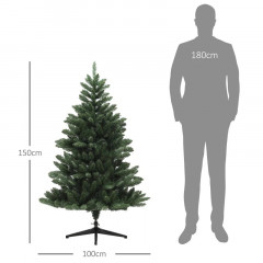 Umělý vánoční stromek 150 cm | zelený č.3