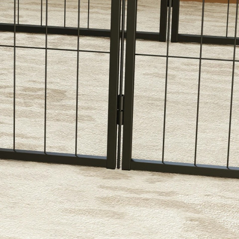 Výběh pro štěňata 160x60x80 cm | šedý č.6