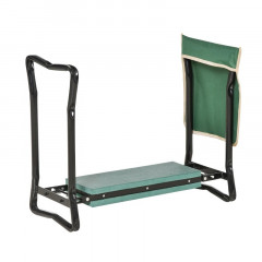 Skládací zahradní stolička 2 v 1 58x28x49 cm | zelená č.3