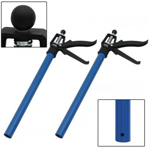 Sada 3 rámových svěrek | modrá č.4