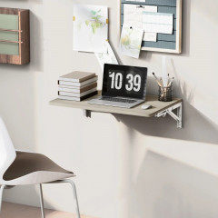 Nástěnný skládací stůl 60 x 40 cm | přírodní č.1