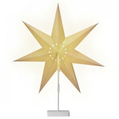 Papírová hvězda s LED diodami č.2