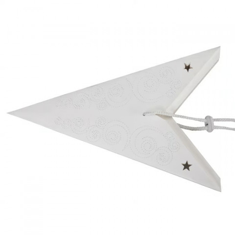 Papírová hvězda s LED diodami č.5