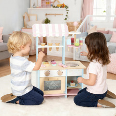 Dětská zmrzlinárna se 17 kusy zmrzliny | vícebarevná č.1