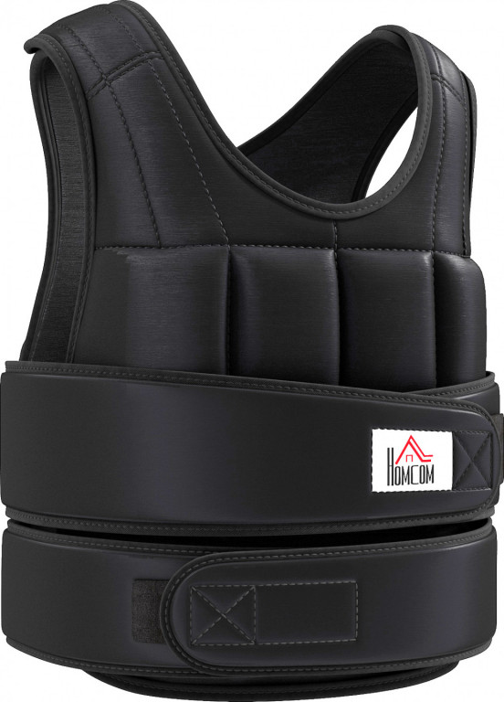 Zátěžová vesta 20 kg | černá