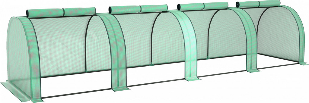 Fóliovník odolný proti UV záření 400 x 100 x 80 cm | zelený