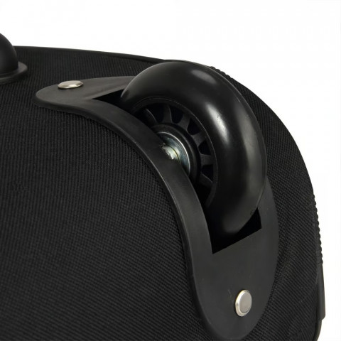 Cestovní taška na kolečkách 160l | černá č.6