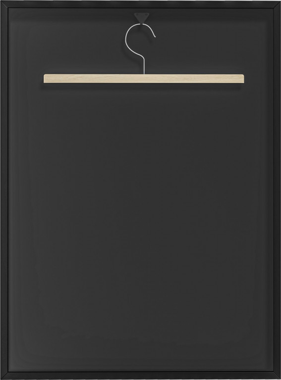 Praktický stojan na dresy s ramínkem | černý