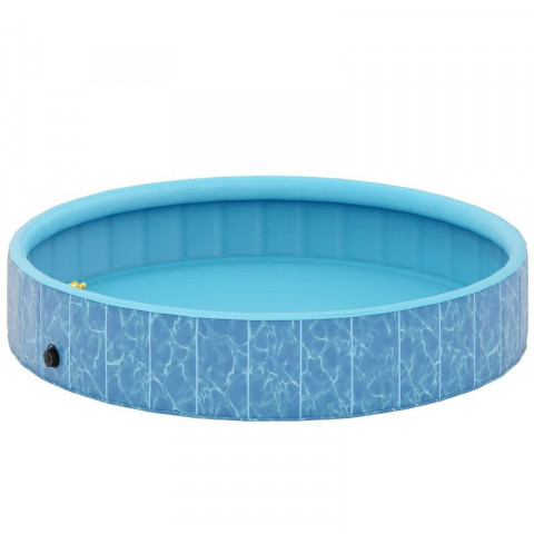 Bazén pro psy, průměr 160 cm | modrý č.4