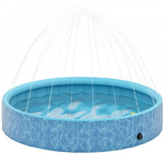 Bazén pro psy, průměr 160 cm | modrý č.3