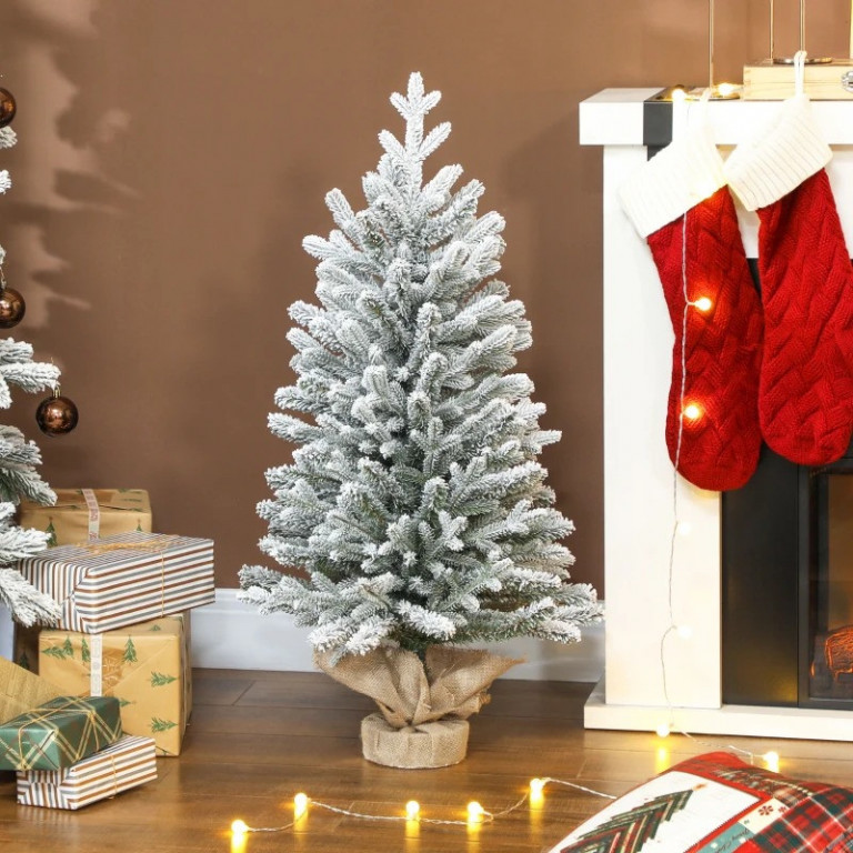 Umělý mini vánoční stromek, 90 cm | zelený