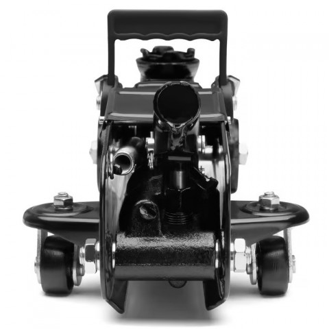 Zvedák auta 3t 135-400 mm + ocelově vyztužená gumová podložka č.5