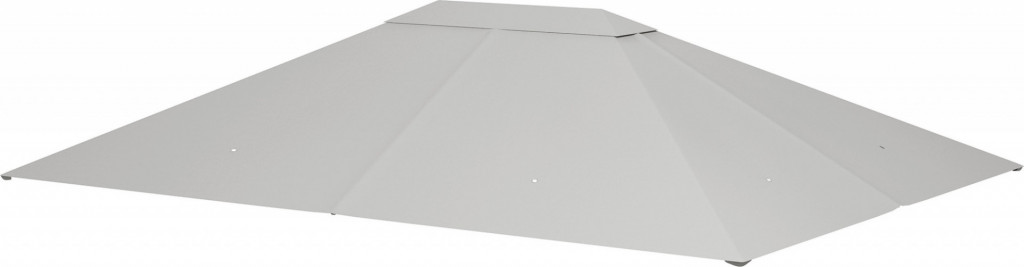 Náhradní střecha pro altán 4 x 3 m | světle šedá