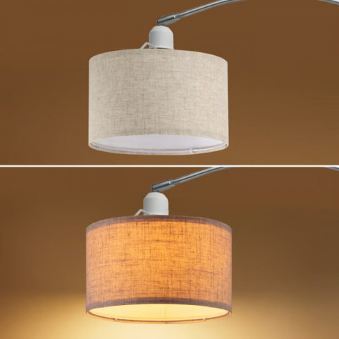 Designová oblouková lampa 150-175cm | šedá č.4