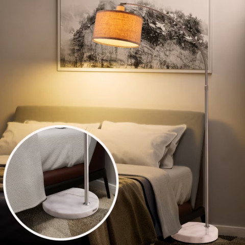 Designová oblouková lampa 150-175cm | šedá č.6