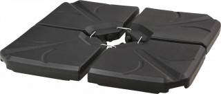 4dílný stojan na slunečník | černý č.1