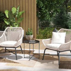 Odkládací stolek 50x46x46cm | černý č.3