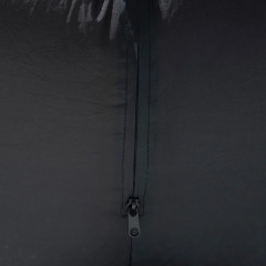 Nafukovací Santa Claus s elektrickou kytarou a LED osvětlením 215 cm | červený č.3