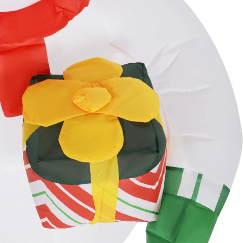 Nafukovací sněhulák s LED osvětlením, 1,8 m | vícebarevný č.4