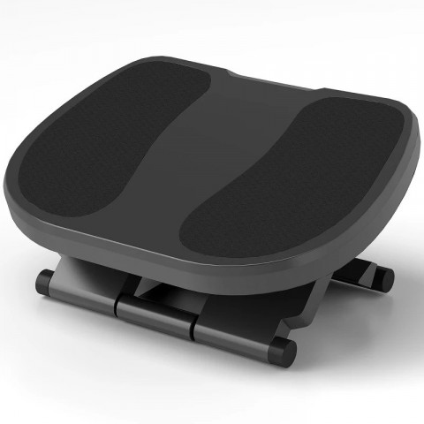 Ergonomická opěrka nohou s nastavitelnou výškou a náklonem | šedá č.3