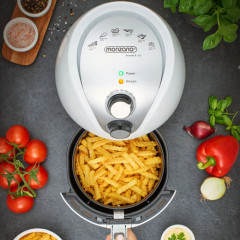 Horkovzdušná fritéza 1500W | bílá č.1