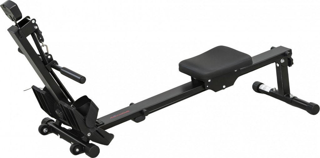 Veslovací trenažér s nosností až 150 kg | černý