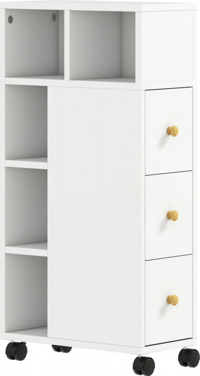 Koupelnová skříňka 20 x 40 x 80 cm | bílá