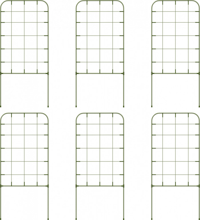 6 podpěr pro popínavé rostliny | zelené