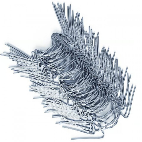 Pozinkovaná sada svorek na skleník | 50kusů č.4