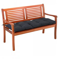 Polštář na lavici 110x50x8cm | antracit č.3