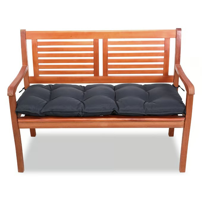 Polštář na lavici 110x50x8cm | antracit