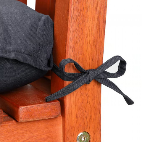 Polštář na lavici 110x50x8cm | antracit č.4