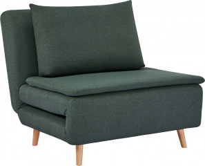 Rozkládací pohovka 3 v 1 | tmavě zelená č.1