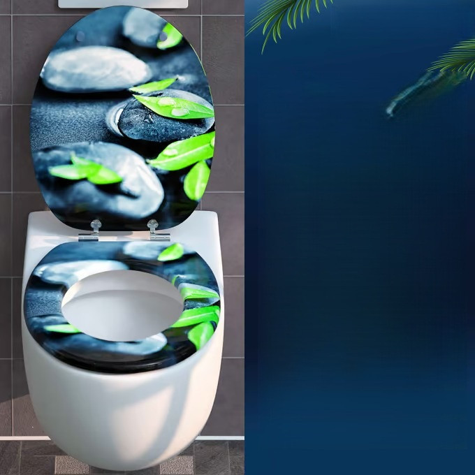 WC sedátko Stone s tlumeným dovíráním