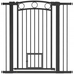 Bezpečnostní branka do dveří pro psy | černá č.2