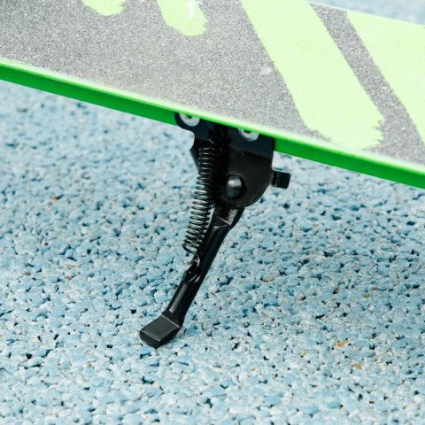 Dětská koloběžka se svítícími koly, 73 x 36 x 73-89 cm | zelená č.4