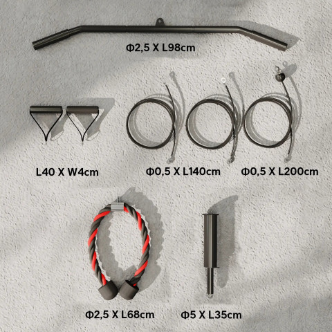 Vybavení pro domácí posilovnu | vícebarevné č.5