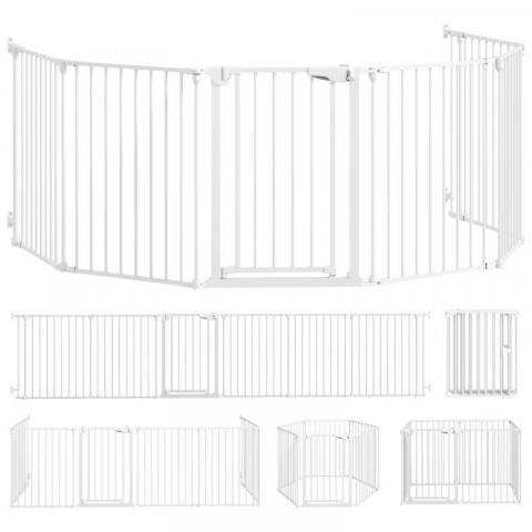 Výběh pro štěňata, 6 kusů 61 x 75 cm | bílý č.2