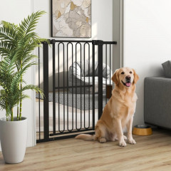 Bezpečnostní branka na schody | černá č.1